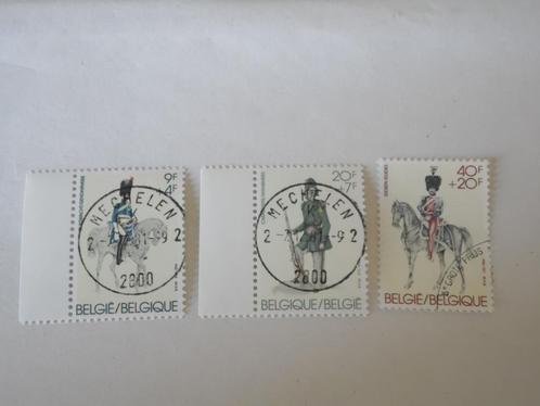 België gestempeld nr. 2030/31, Postzegels en Munten, Postzegels | Europa | België, Gestempeld, Gestempeld, Ophalen of Verzenden