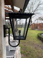 lampe d'extérieur en fer forgé noir, Jardin & Terrasse, Résistant à l'eau, Enlèvement, Acier, Appliques murales
