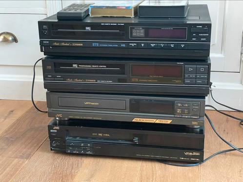 4 Harry Potter K7 VHS-videospelers van JVC Fisher Gremlin, Audio, Tv en Foto, Stereoketens, Gebruikt, JVC
