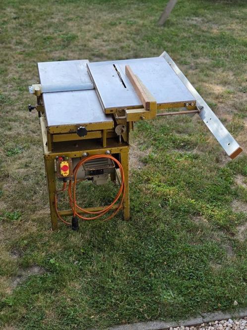 Scheppach HM1 houtcombiné - vlak en vandiktebank, Doe-het-zelf en Bouw, Schaafmachines, Gebruikt, Elektrisch, Ophalen of Verzenden