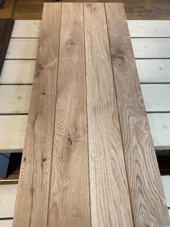 Eiken plank / rabat / planchette 15x130mm Lengte 300cm, Doe-het-zelf en Bouw, Hout en Planken, Nieuw, Plank, Eiken, 300 cm of meer