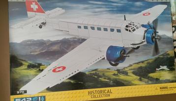 Cobi type Lego Duitse Luftwaffe Junkers Ju52 DRK rood kruis beschikbaar voor biedingen