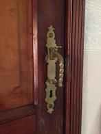 antieke deurkrukken in massieve messing, Enlèvement, Cuivre