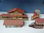 assortiment station-gebouwtjes HO, Hobby en Vrije tijd, Modeltreinen | H0, Ophalen of Verzenden, Gebruikt, Brug, Tunnel of Gebouw