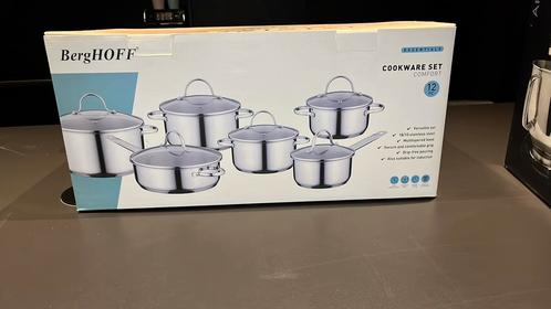 12-delige pannenset BergHOFF - NIEUW, Huis en Inrichting, Keuken | Potten en Pannen, Nieuw, Pannenset, Ophalen