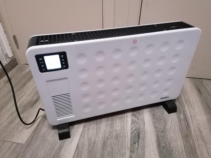 Perel CH0003 KONVEKTOR-2300 W-Turbo LCD-display, Doe-het-zelf en Bouw, Verwarming en Radiatoren, Zo goed als nieuw, Thermostaat