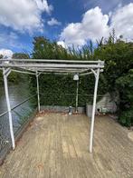 Pergola wit zonder dak, Ophalen, Gebruikt