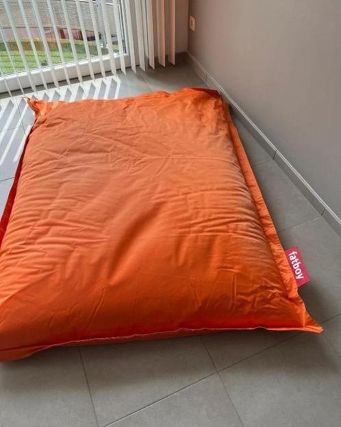 Fatboy, Huis en Inrichting, Zitzakken, Zo goed als nieuw, Zitzak, Oranje, Ophalen of Verzenden