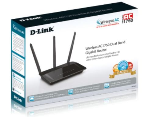 Wireless AC1750 Dual Band Gigabit Router DIR-859, Computers en Software, Routers en Modems, Zo goed als nieuw, Router, Ophalen of Verzenden