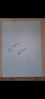 Authentieke handtekening van MEL FERRER, Verzamelen, Muziek, Artiesten en Beroemdheden, Ophalen of Verzenden, Gesigneerd
