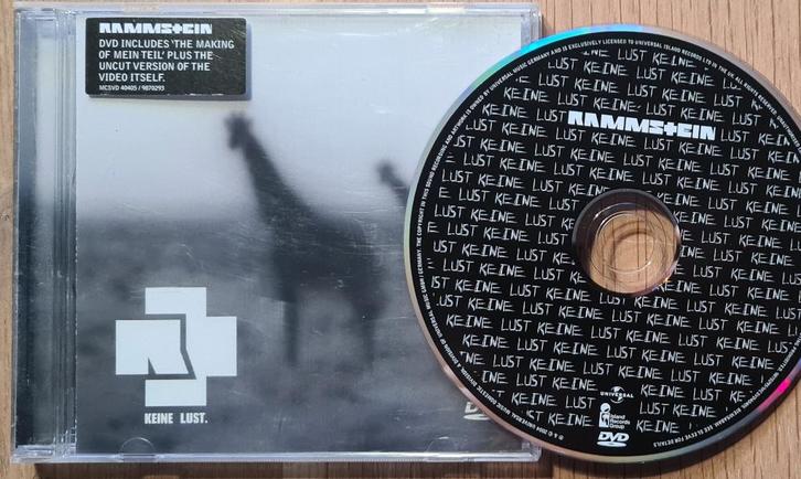 RAMMSTEIN - Keine lust ( CD / DVD ), CD & DVD, CD | Hardrock & Metal, Comme neuf, Envoi