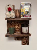 Burned wood hand made shelf, Huis en Inrichting, Ophalen, Zo goed als nieuw