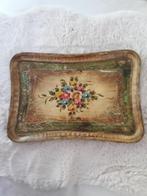 Vintage Florentijns dienblad, Ophalen of Verzenden, Gebruikt, Hout