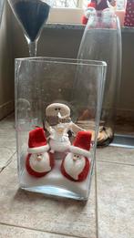 Glazen vaas, Huis en Inrichting, Woonaccessoires | Stolpen, Ophalen, Zo goed als nieuw