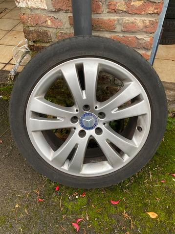 Jante mercedes 17", Pneus et Jantes, 17 pouces, Enlèvement, Utilisé