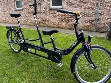 Copilot ouder kind tandem, Vélos & Vélomoteurs, Enlèvement, Utilisé