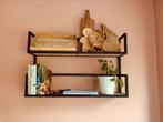 Wandplanken industriele stijl - prima staat!, Huis en Inrichting, Woonaccessoires | Wandplanken en Boekenplanken, Ophalen, Zo goed als nieuw