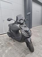 Piaggio Zip 4T Scooter Glans Zwart FULL OPTION (A-KLASSE), Overige modellen, Klasse A (25 km/u), Ophalen of Verzenden, Zo goed als nieuw