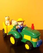 TRACTEUR ET SA REMORQUE MEGCOS, Kinderen en Baby's, Ophalen of Verzenden, Zo goed als nieuw, Jongen of Meisje