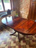 Mooie oude ronde uitschuifbare tafel, Ophalen of Verzenden