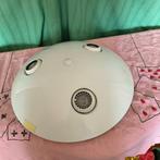 Witte plafondlamp met 3 spots, Enlèvement, Utilisé, Verre