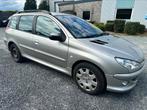 Peugeot 206 break essence, 5 places, Beige, Break, Tissu