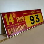 Plaque de rallye auto 1962 Tour de Belgique, Enlèvement ou Envoi, Utilisé, Voitures