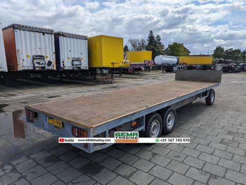 Veldhuizen G 43 5 3-Assen Knott - 8m Open Laadbak - Gegalvan, Auto's, Vrachtwagens, Bedrijf, Aanhangers en Opleggers