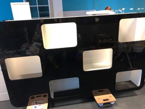 Bibliotheekkast, Huis en Inrichting, Kasten | Boekenkasten, Gebruikt, 100 tot 150 cm, 200 cm of meer, 25 tot 50 cm, Met plank(en)