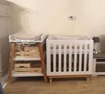 Park (+toebehoren) en verzorgingstafel, Kinderen en Baby's, Ophalen, Gebruikt, Rechthoekig, In hoogte verstelbaar