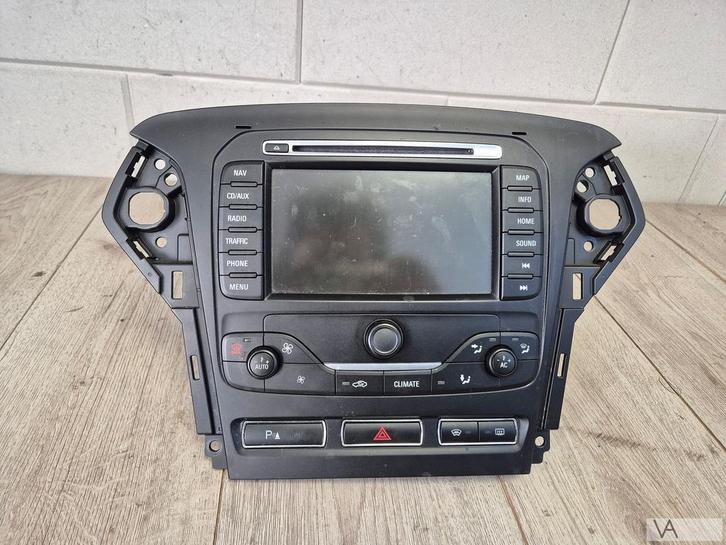 Ford Mondeo 4 facelift navigatie grootscherm + kachelpaneel, Auto-onderdelen, Dashboard en Schakelaars, Ford, Gebruikt, Ophalen of Verzenden