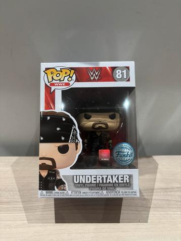 Funko Pop WWE Undertaker #81 Special Edition beschikbaar voor biedingen