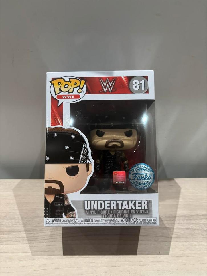Funko Pop WWE Undertaker #81 Special Edition, Verzamelen, Poppetjes en Figuurtjes, Ophalen of Verzenden