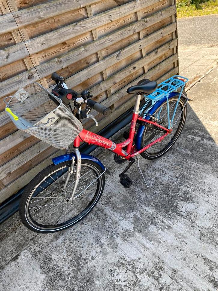 Meisjesfiets, Fietsen en Brommers, Fietsen | Meisjes, Zo goed als nieuw, 24 inch, Versnellingen, Ophalen