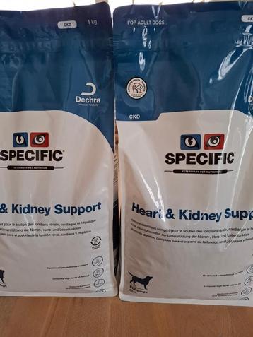 Hondenvoer Dechra Specific "Heart & Kidney" support beschikbaar voor biedingen