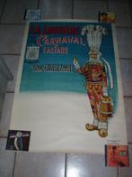 grote poster LA LOUVIERE CARNAVAL LAETARE vóór 1940, Ophalen of Verzenden, Zo goed als nieuw