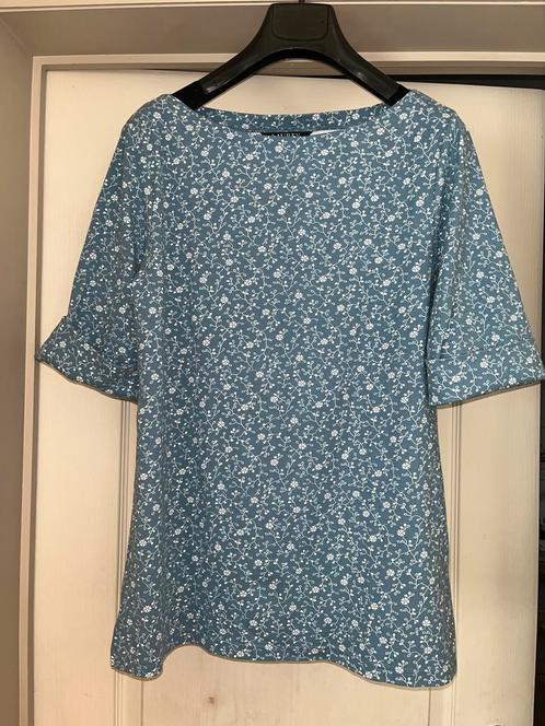 Lauren ralph  lauren “judy elbow sleeve”TOP maat XL  NIEUW, Kleding | Dames, Topjes, Nieuw, Maat 46/48 (XL) of groter, Blauw, Korte mouw