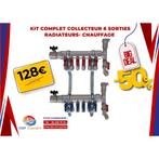 Collecteur kit complet 6 sorties / radiateurs- chauffage, Bricolage & Construction, Enlèvement ou Envoi, Neuf