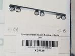 Plafond spots op rail silver lirio (nieuw) -32% PROMO, Ophalen, Nieuw, Metaal