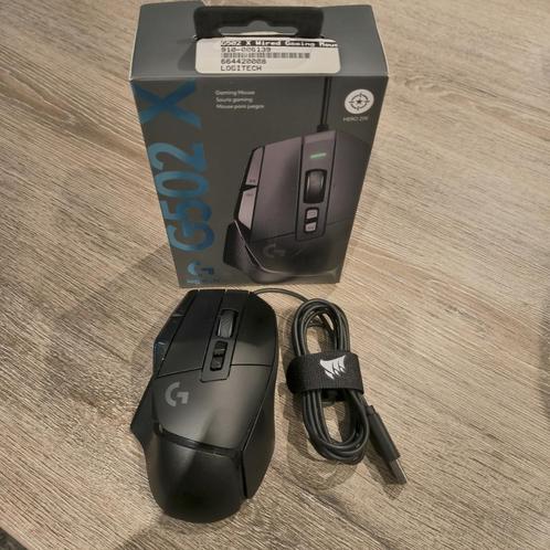 Logitech G502 HERO High Performance Gaming Mouse, Computers en Software, Muizen, Zo goed als nieuw, Muis, Bedraad, Gaming muis