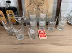 Lot oude bierglazen, Ophalen, Gebruikt, Glas of Glazen, Overige merken