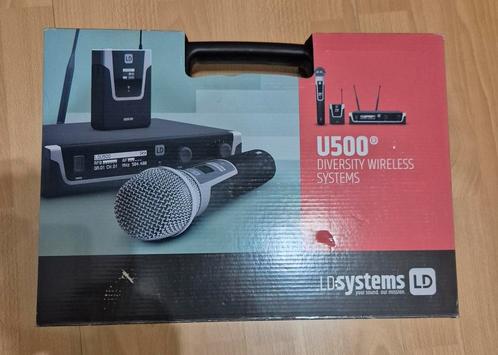 LD Systems U518 draadloze prof microfoon Nieuwstaat  s/gar, Muziek en Instrumenten, Microfoons, Zo goed als nieuw, Draadloos, Ophalen of Verzenden