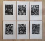 Frans Masereel: HENEGOUWEN (6 houtsneden), Antiek en Kunst, Verzenden