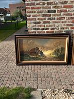 Lot schilderijen, Ophalen