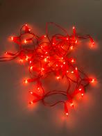 VINTAGE Kerstverlichting, rode lichtjes., Diversen, Ophalen of Verzenden