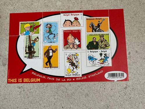Feuillet nouveau: timbres "This is Belgium" Belgique, Verzamelen, Overige Verzamelen, Nieuw, Ophalen of Verzenden