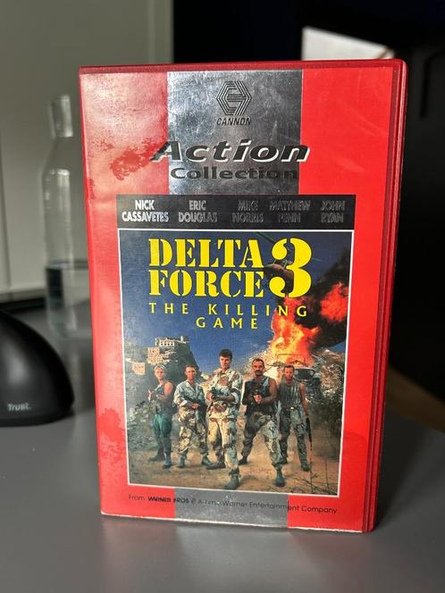 Delta Force 3 - VHS - Mike Norris & Nick Cassavetes, Cd's en Dvd's, VHS | Film, Zo goed als nieuw, Actie en Avontuur, Ophalen of Verzenden