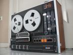 Perfect spelende Philips N4510 Hifi Stereo 3 heads 3 speeds, Ophalen, Bandrecorder, Met banden