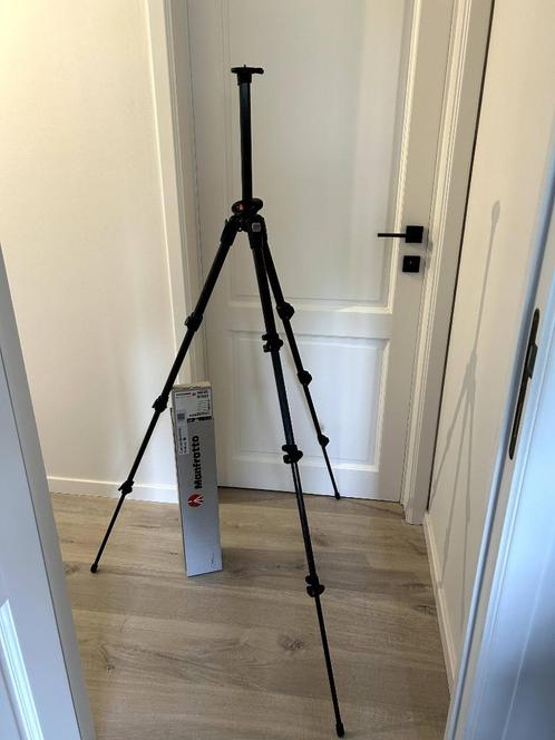 Trépied photo - ornithologie MANFROTTO en carbone MT190CXPRO, Audio, Tv en Foto, Fotografie | Statieven en Balhoofden, Zo goed als nieuw