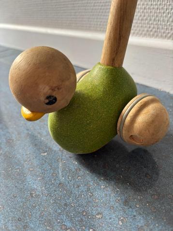 canard qui court, Enlèvement ou Envoi, Utilisé, Jouet à Pousser ou Tirer